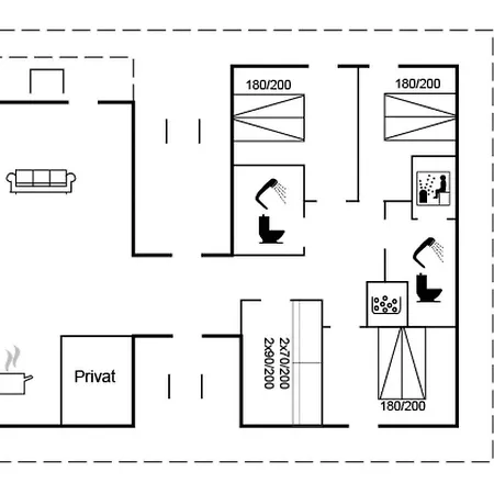 Trena - 1-2km To The Fjord By Interhome Oksbøl